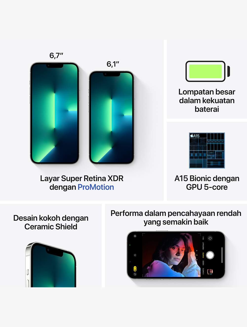 iPhone 13 Pro Max 256GB Silver thumbnail 8