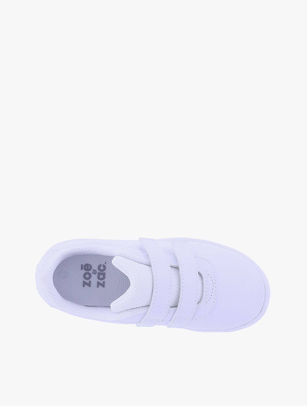 Zoe and Zac Kid's Toddler Relay Court Shoe - White_10 thumbnail 2