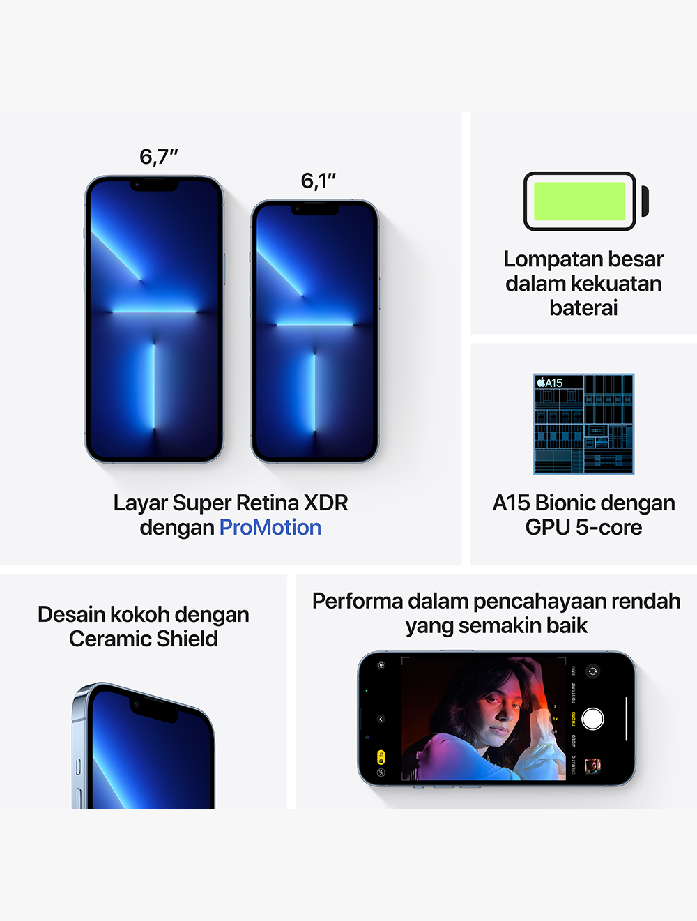 iPhone 13 Pro Max 128GB Sierra Blue thumbnail 8